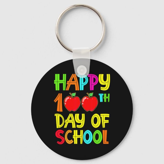 Chaveiro 100.º Dia dos Professores Escolares 100 Dias 2022 (Frente)