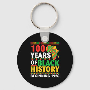 Chaveiro 100 anos de história negra a partir de 1926 centen