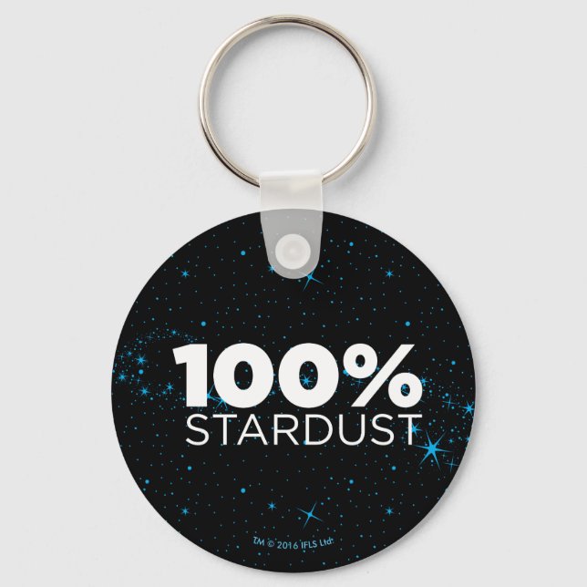 Chaveiro 100% de pó de Stardust (Frente)