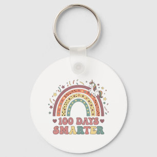 Chaveiro 100 Dias Crianças Mais Inteligentes Meninas Unicór