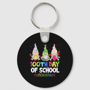 Chaveiro 100 Dias Da Almoça Da Escola Lady Gnomies Gnomies