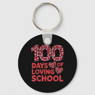 Chaveiro 100 Dias De Adoráveis Professoras Na Escola 100. º