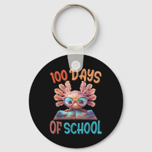 Chaveiro 100 Dias De Alicerce Axolotl Sea 100º Dia De