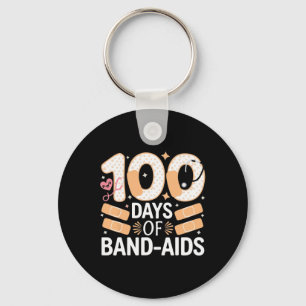 Chaveiro 100 dias de Banda em rede 100ª escola enfermeiras