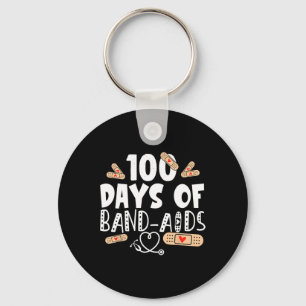 Chaveiro 100 Dias De Banda-Enfermeiro Escolar 100 Dias De S