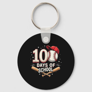 Chaveiro 100 Dias De Basebol Escolar 100º Dia Da Escola