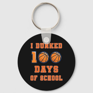 Chaveiro 100 Dias De Basquete Escolar 100 Dia De