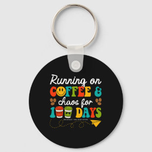 Chaveiro 100 Dias De Café & Professor De Caos 100 Dias