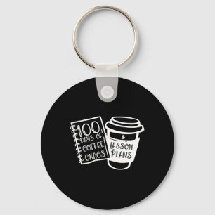 Chaveiro 100 Dias De Camisetas De Professores De Diversão D