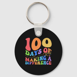 Chaveiro 100 Dias De Diferença De Fazer 100º Dia De Chá Esc