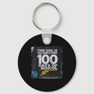 Chaveiro 100 Dias De Engraçado Para Meninas 100 Dias De Ens