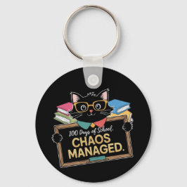 Chaveiro 100 dias de escola como sobreviveu esse professor