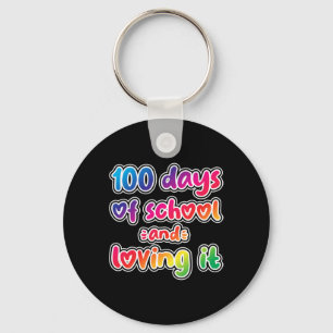 Chaveiro 100 Dias De Escola E Adorá-La Feliz 100º Dia K