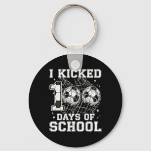 Chaveiro 100 Dias De Escola Eu Chutei Futebol 100º Dia De E