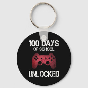 Chaveiro 100 Dias De Escola Jogadores Bloqueados Meninas Cr
