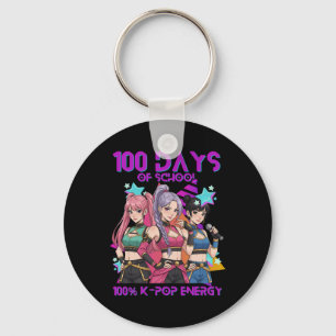 Chaveiro 100 Dias De Escola K Pop 100 Dias Mais Fortes Cria
