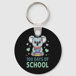 Chaveiro 100 Dias De Escola Koala Aluno Professor