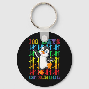 Chaveiro 100 Dias De Meninas De Pinguim-Colégio Meninas 100