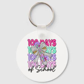 Chaveiro 100 Dias De Meninas Escolares Coquetê Arco 100º Di
