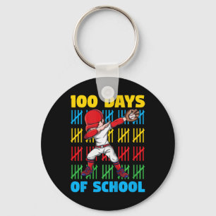 Chaveiro 100 Dias De Meninos Escolares 100º Dia Da Escola