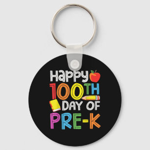 Chaveiro 100 Dias De Professores Da Pré-Escolas 100 Dias De