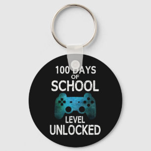 Chaveiro 100 Dias De Videos games De Jogadores Escolares De