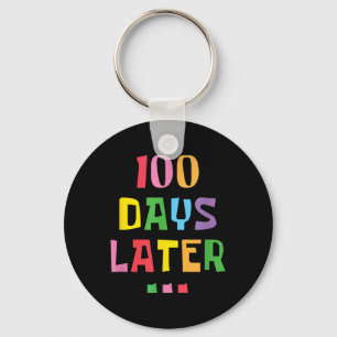 Chaveiro 100 Dias Depois 100. º Dia De Professores Crianças