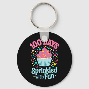 Chaveiro 100 Dias Empurrados Com Camisa De Cupcake Divertid