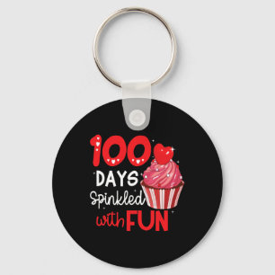 Chaveiro 100 Dias Empurrados Com Cupcake Divertido 100 Dias
