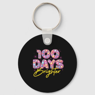 Chaveiro 100 Dias Mais Brighter Feliz 100º Dia da Escola Di