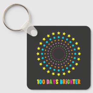 Chaveiro 100 Dias Mais Brilhante 100º Dia da Escola