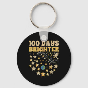 Chaveiro 100 Dias Mais Brilhantes Crianças 100º Dia das Est