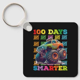 Chaveiro 100 Dias Mais Inteligente Monster Truck 100.º Dia
