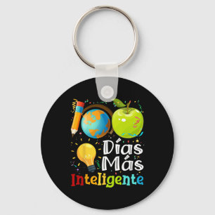 Chaveiro 100 Dias Mais Inteligente Professor de Espanhol 10