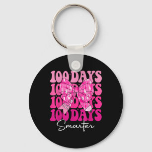Chaveiro 100 dias Meninas mais inteligentes, Arco de coquet