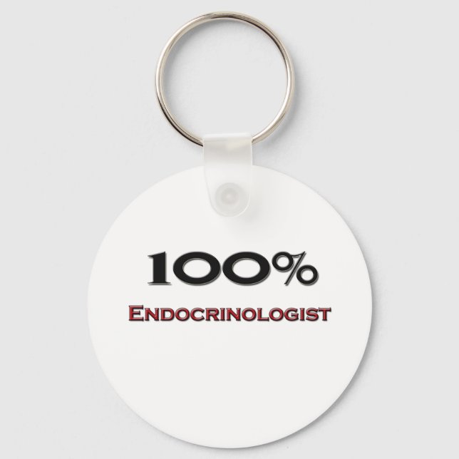 Chaveiro 100% Endocrinologista (Frente)