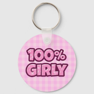 Chaveiro 100% Girly