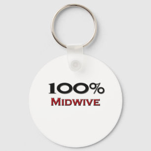 Chaveiro 100 por cento Midwive