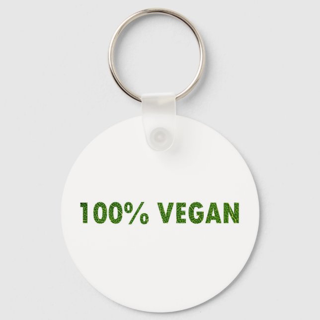 Chaveiro 100% Vegan (Frente)