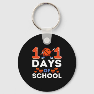 Chaveiro 101 Dias De Escola De Basquetebol Para Crianças Me