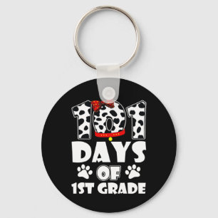Chaveiro 101 Dias na Escola 1rua Cão 100 Dias Mais Intelige
