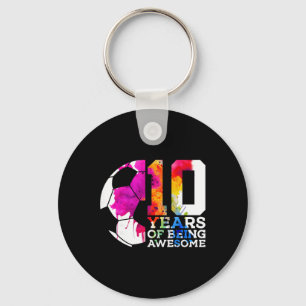 Chaveiro 10 Anos Sendo Futebol Incrível 10º Aniversário