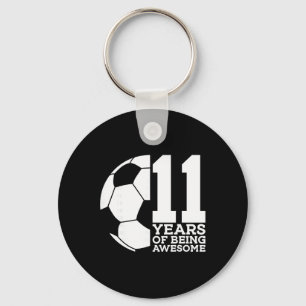 Chaveiro 11 Anos de Ser Incrível Futebol 11º Aniversário _1