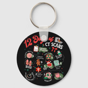 Chaveiro 12 Dias De Ct Scans Natal Ct Tech Tomografia