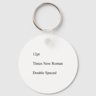 Chaveiro 12pt Times New Roman Espaçamento Duplo