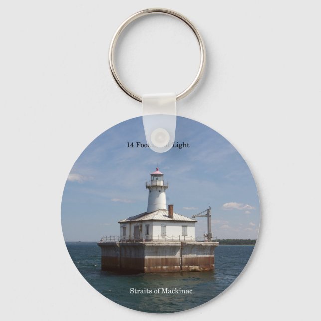 Chaveiro 14 Pés Chave-chave leve (Frente)