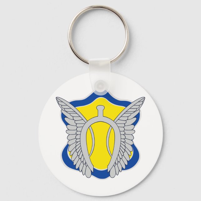 Chaveiro 17º Regimento de Cavalaria Sistema de cor (Frente)