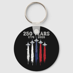 Chaveiro 1776-2026 250º Aniversário EUA 250 Anos de Anivers