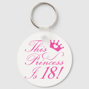 Chaveiro 18. Aniversário Princesa