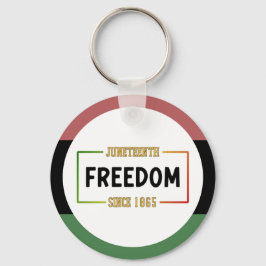 Chaveiro 18 de junho de 1865 Celebrando a Liberdade Negra